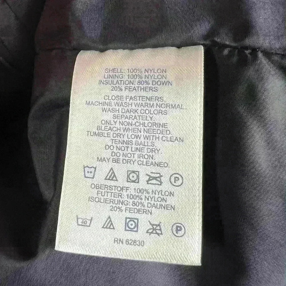 Lands End Warm Cozy Puffer Vest Down Feather Dark Navy Women’s Size Small 6-8 - Picture 15 of 15